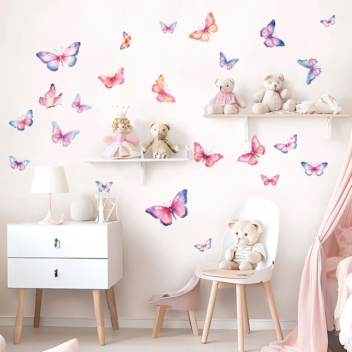 Décoration Murale - ButterfliesSticker™ - MultiColore - Galaxybebe